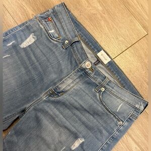 Women's Hudson Skinny Blue Jeans
